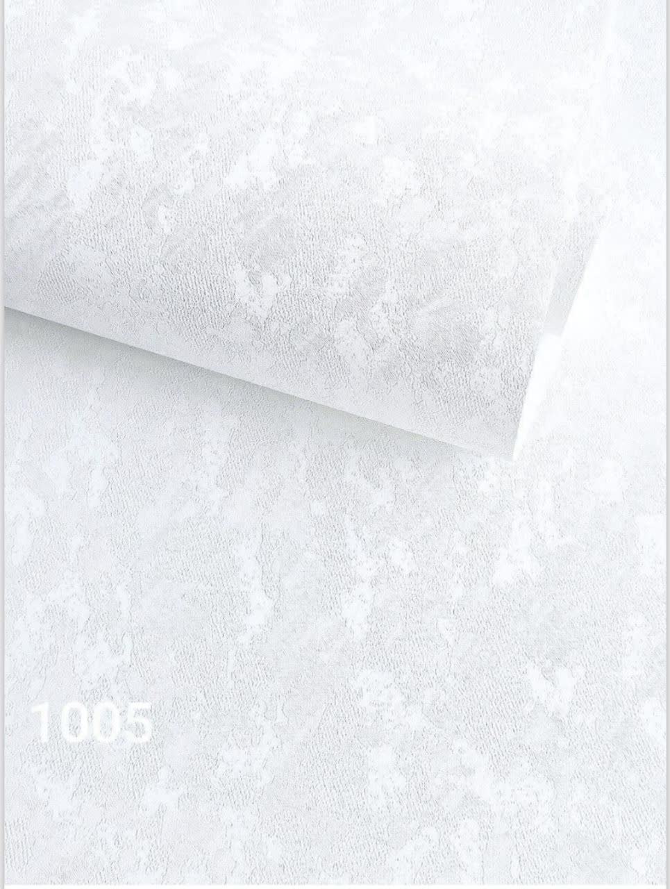 کاغذدیواری حراجی سفید ساده کد 1005