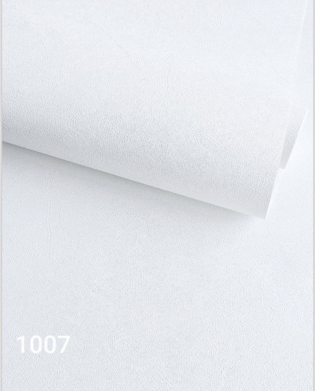 کاغذدیواری حراجی سفید ساده کد 1007