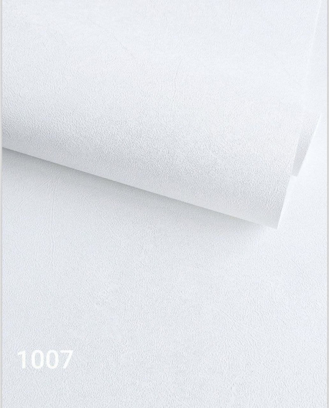 کاغذدیواری حراجی سفید ساده کد 1007