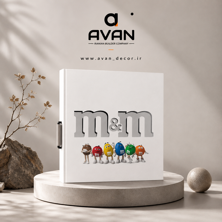 کاغذدیواری M&M شرکت مارکا