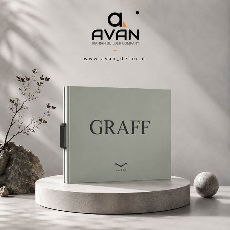 کاغذدیواری گراف شرکت مارکا