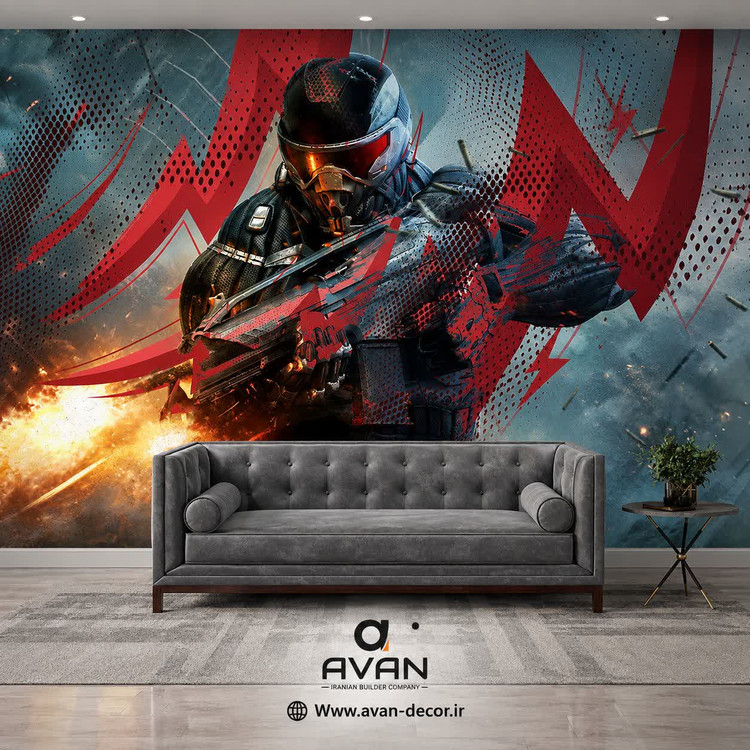 پوستر دیواری گیم نت طرح Crysis